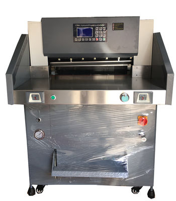 Chine coupeur électrique de la guillotine 220V pour le papier avec l'écran d'affichage à cristaux liquides de protection de sécurité d'IR fournisseur